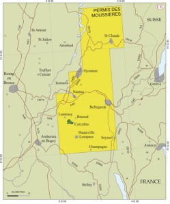 périmètre PERH les Moussières demande période 2