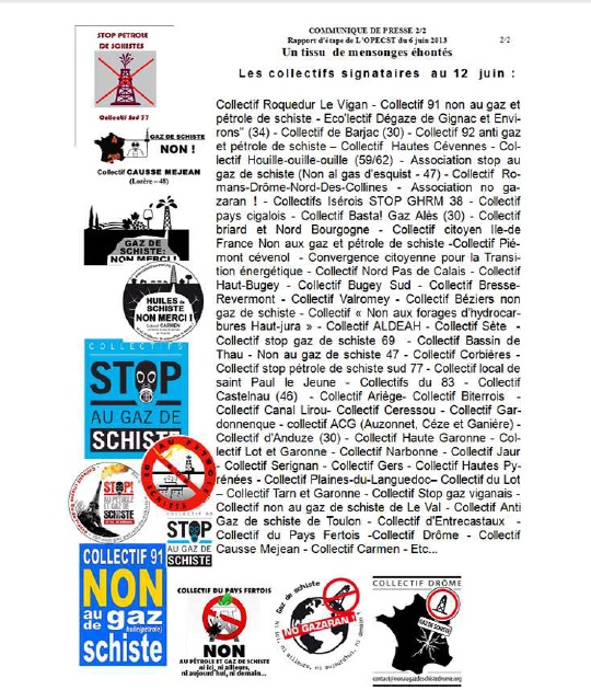 CP collectifs rap int OPECST