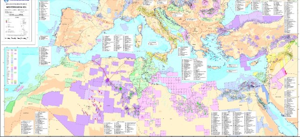 permis hydroacrabures carte méditerranee maghreb gaz de schiste