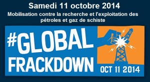 global frackdown 11 octobre 2014 -